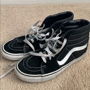 Black High Top Vans